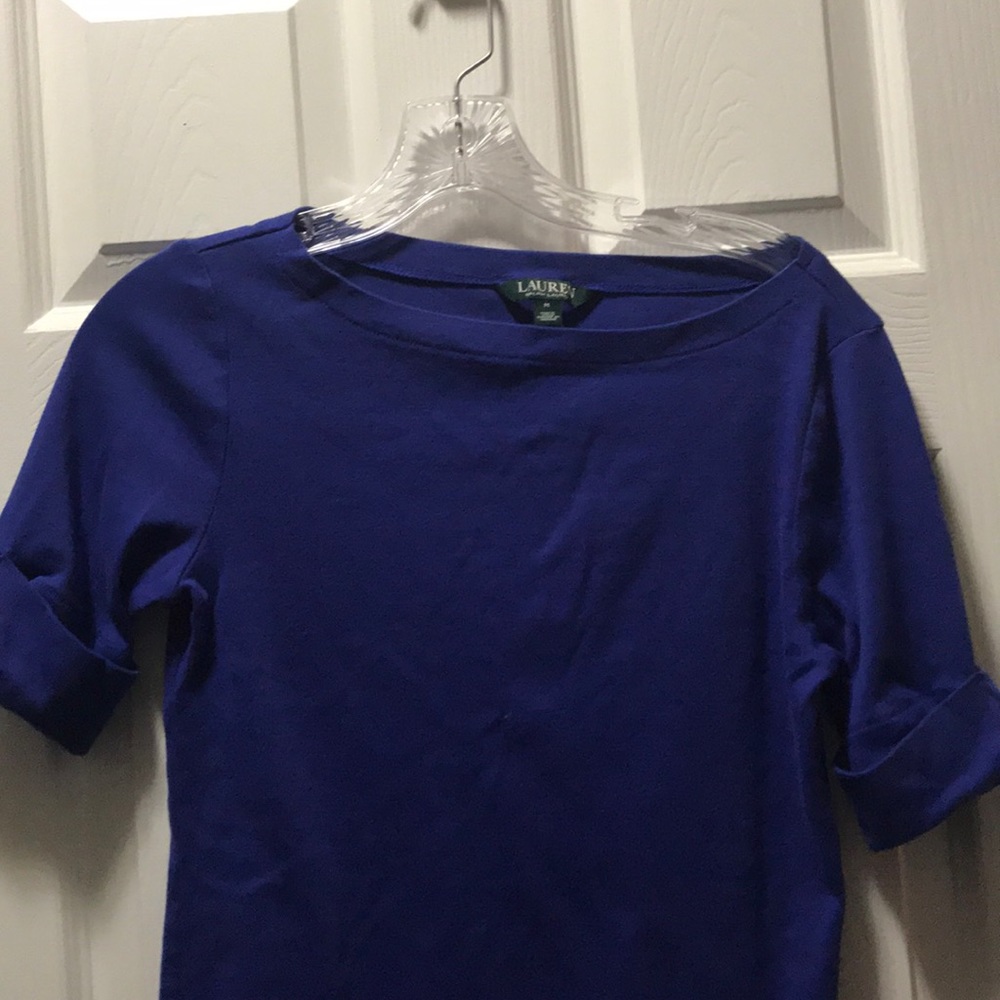 Ralph Lauren women’s short sleeve cuffed shirt